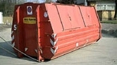 Lukket container til containerudlejning